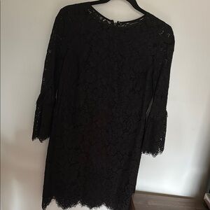 Banana Republic Black Lace Dress